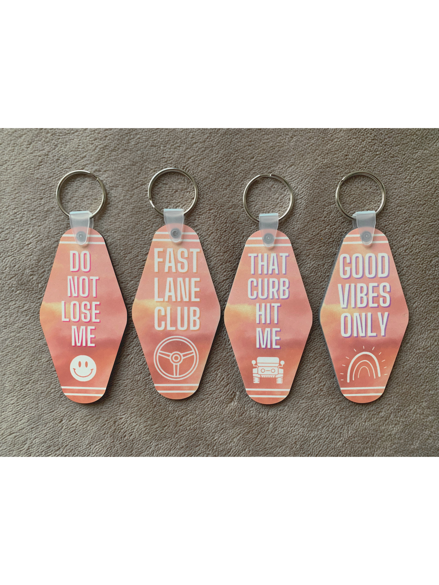 Lois's Motel Keychain