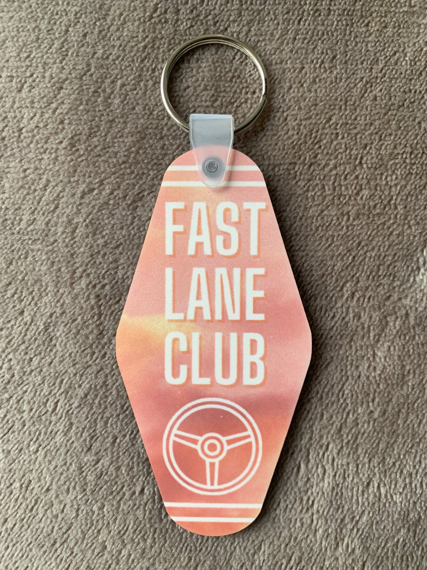 Lois's Motel Keychain